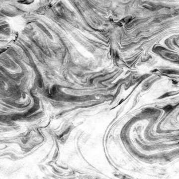 墨流しの和紙 -Paper marbling-