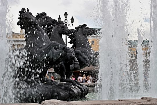 Fontana dei Cavalli Mosca