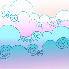 cloudy background