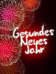 Gesundes Neues Jahr German Happy New Year