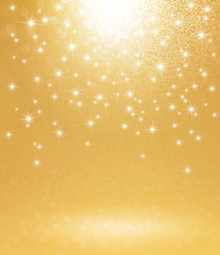 starlight gold background