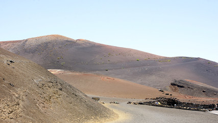 Paisaje volcánico, Lanzarote, Islas Canarias