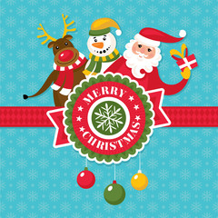 Christmas greeting card