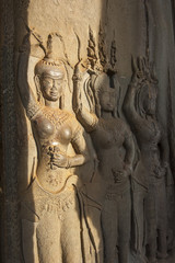 An Apsara in Angkor wat, Cambodia