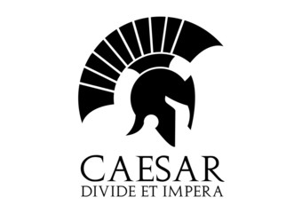 Caesar logotype - obrazy, fototapety, plakaty