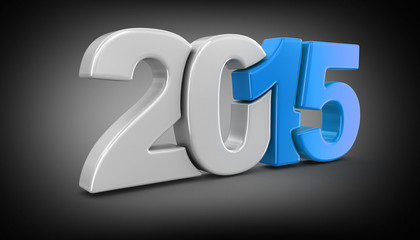 New Year 2015 (clipping path included)