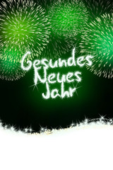 Gesundes Neues Jahr German Happy New Year