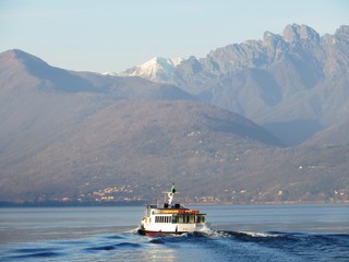 Winterstimmung in Stresa am Lago Maggiore - Italien
