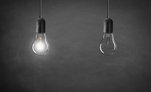 Lampe / Gl&uuml;hbirnen / Konzept