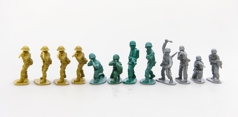 Plastic toy Soldiers