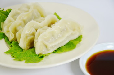Japanese boiled Dumplings