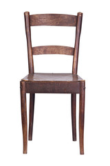 old wooden kitchen chair