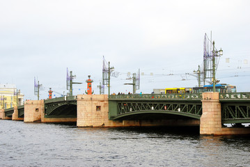 Fototapeta premium View of historical city center of Saint-Petersburg, Russia.