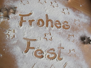 weihnachtskekse backen