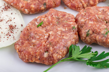 Raw Meat, Meatball , Burger