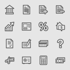 Finance and Banking icons