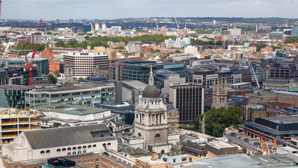London view from St. Paul cathedral
