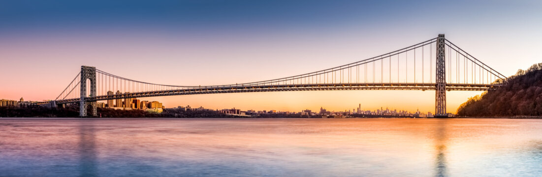 Fototapeta George Washington Bridge panorama