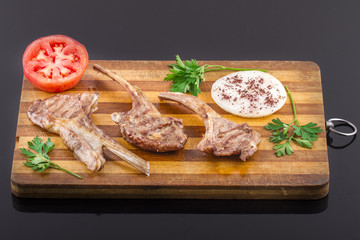 Juice Roasted Lamb Chop
