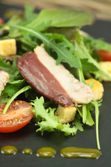salade de magret fumé