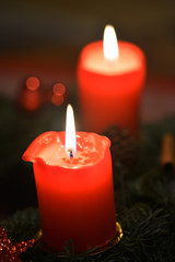 Xmas candles