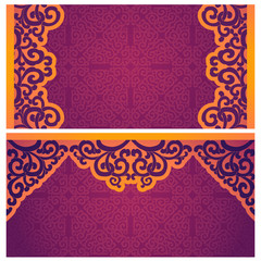 Invitation. Abstract background.