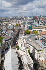 London view from St. Paul cathedral