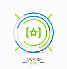 Award icon, logo