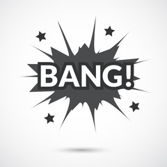 Comic bubbles vector isolated illustration