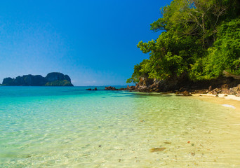 In a Blue Heaven On a Sunny Beach