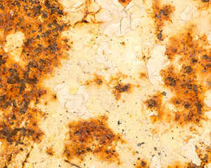 rusty metal as background
