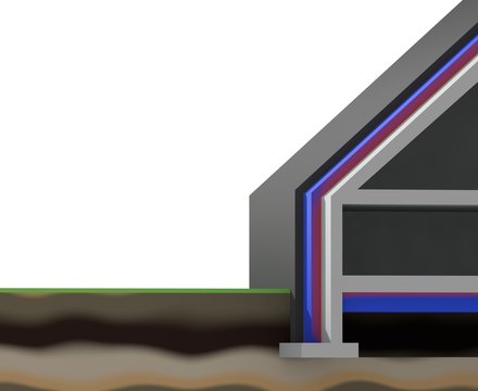 Woning isolatie - technisch detail