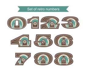 Set Of Retro Numbers