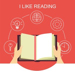 i like reading