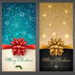 Obraz na płótnie Canvas Christmas greeting cards