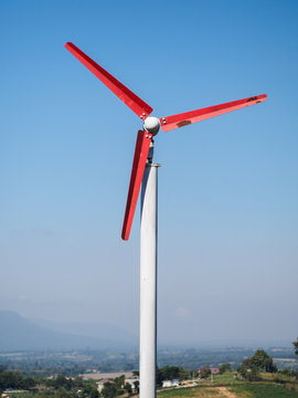 Windmill and Town