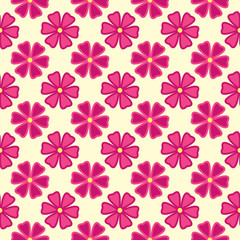 Floral seamless pattern. Flowers background