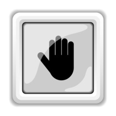 Obraz premium Stop icon