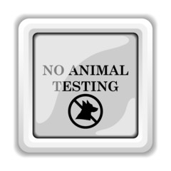 No animal testing icon