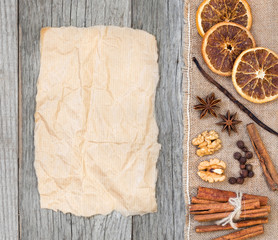 Spices background