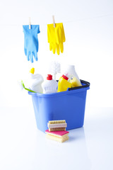 cleaning products and items