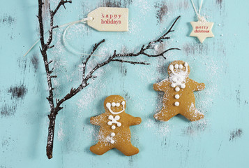 Merry Christmas festive baking concept 