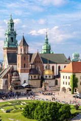 Naklejka premium Poland, Wawel Cathedral
