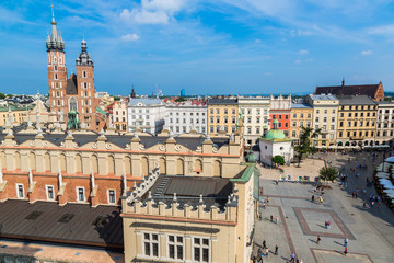 Obraz premium Kościół Mariacki w Krakowie