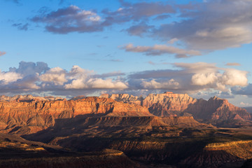 Fototapeta na wymiar mountains in Zion NP, Utah