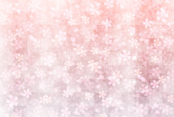 桜　和紙　背景
