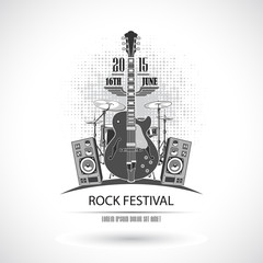 Rock Festival Stamp