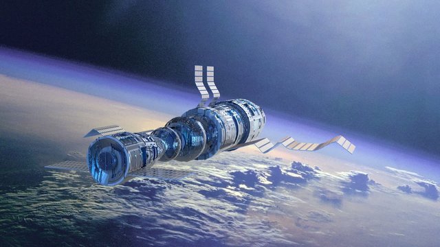 Spaceship 3d Footage