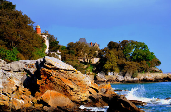rochers et tour plantier