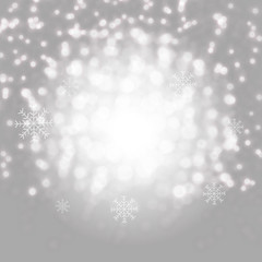 Christmas Snowflake Poster